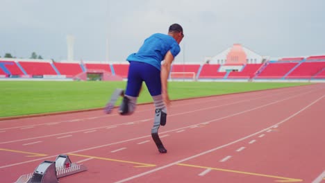 disabled athlete in track and field