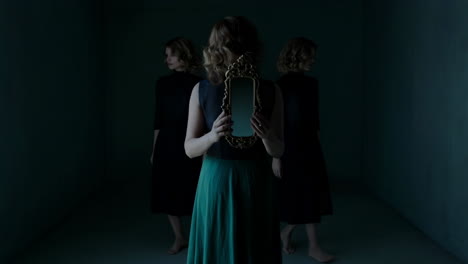 exploring identity through reflection and multiple selves