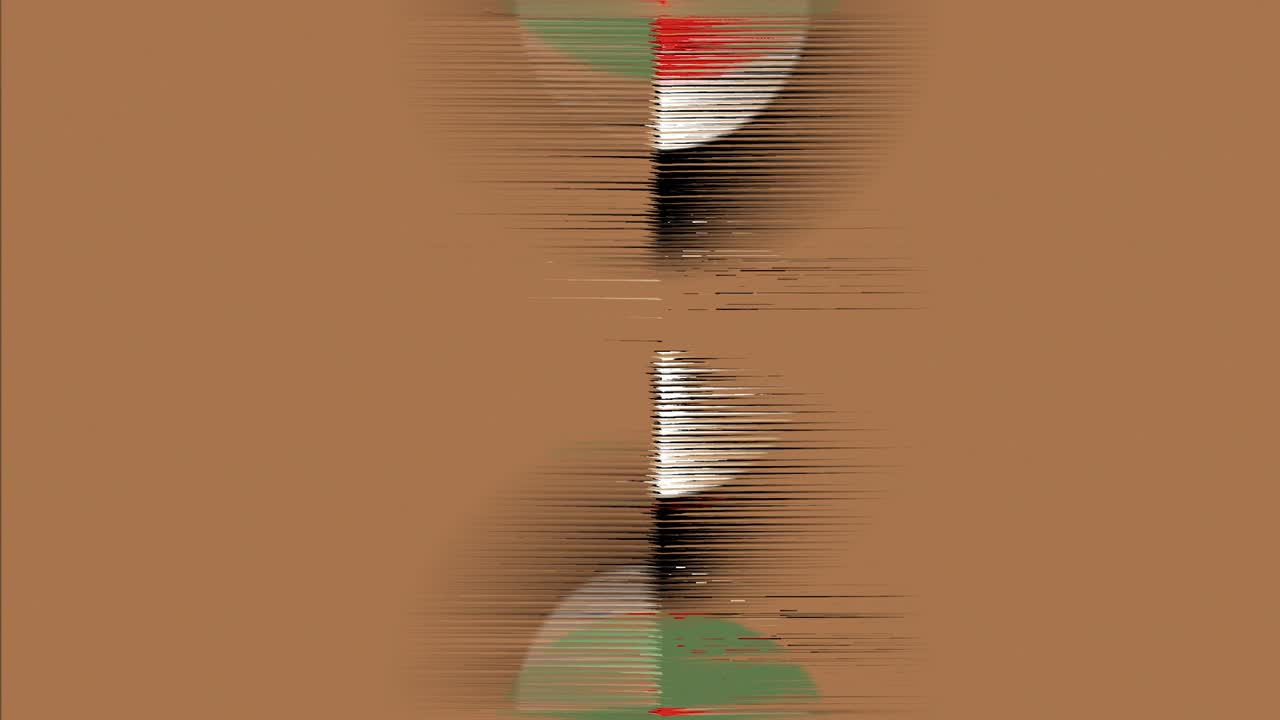 Abstract Background Flicking Circular Pattern