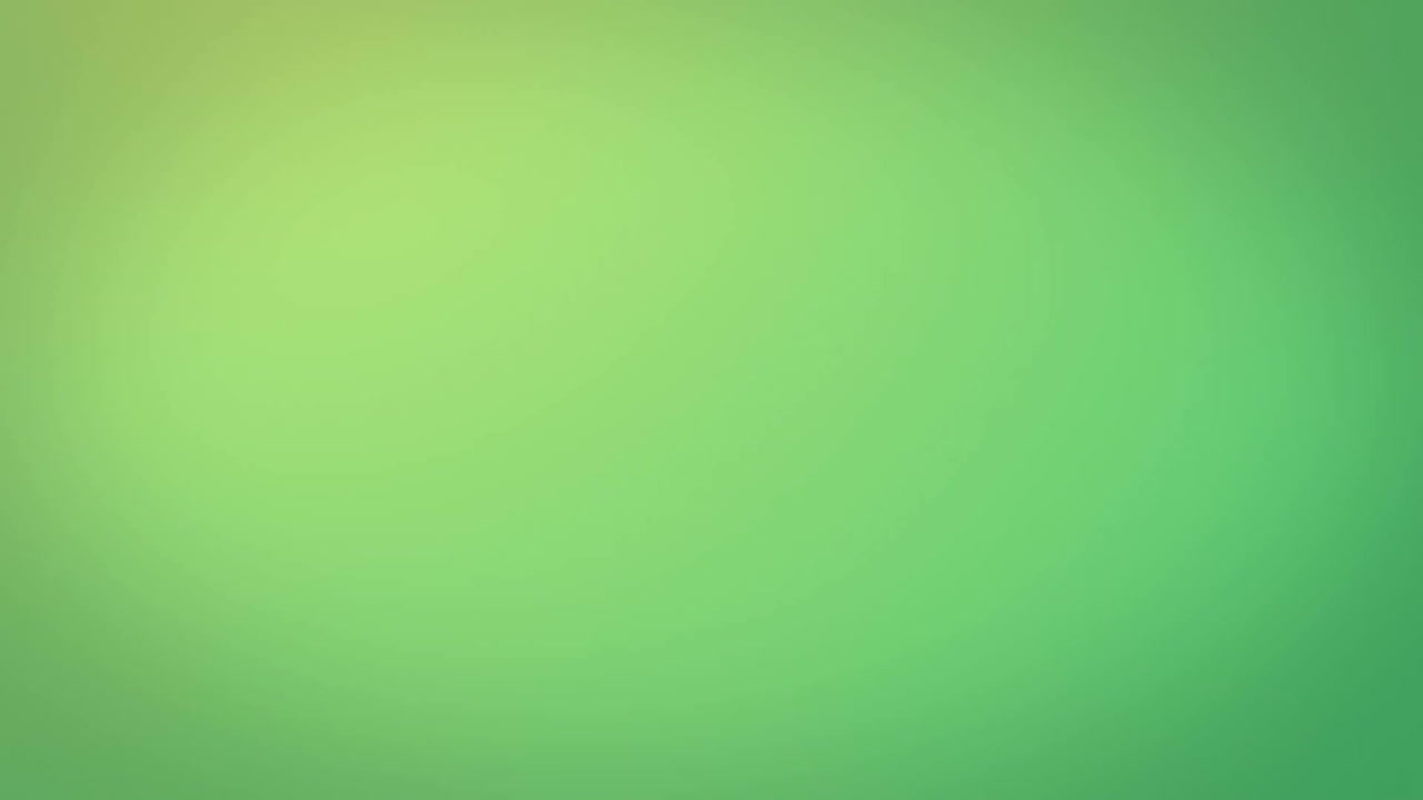 Animation of green waving pattern moving on green background