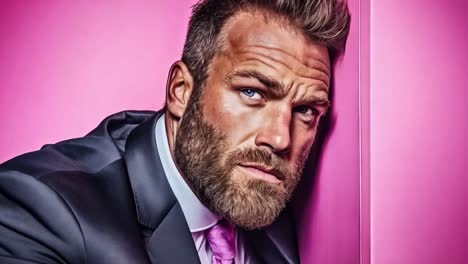 man in suit portrait