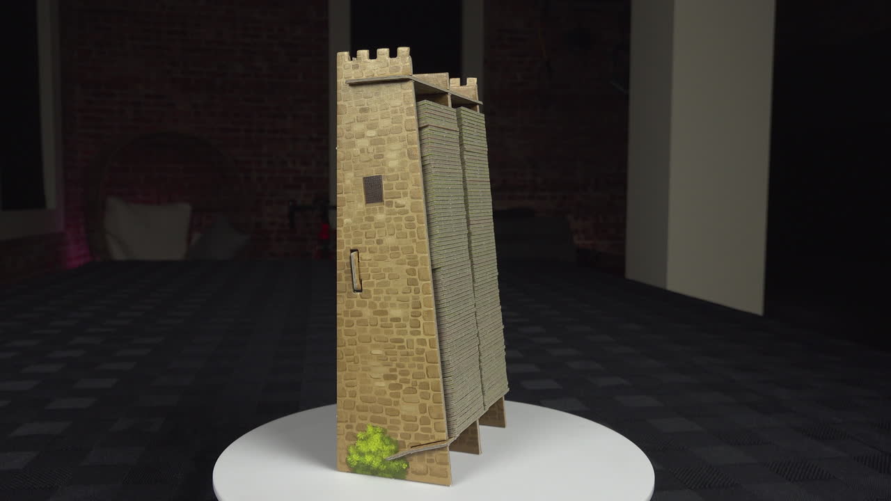 carcassonne extension 4 - 타워 보드 게임 타일