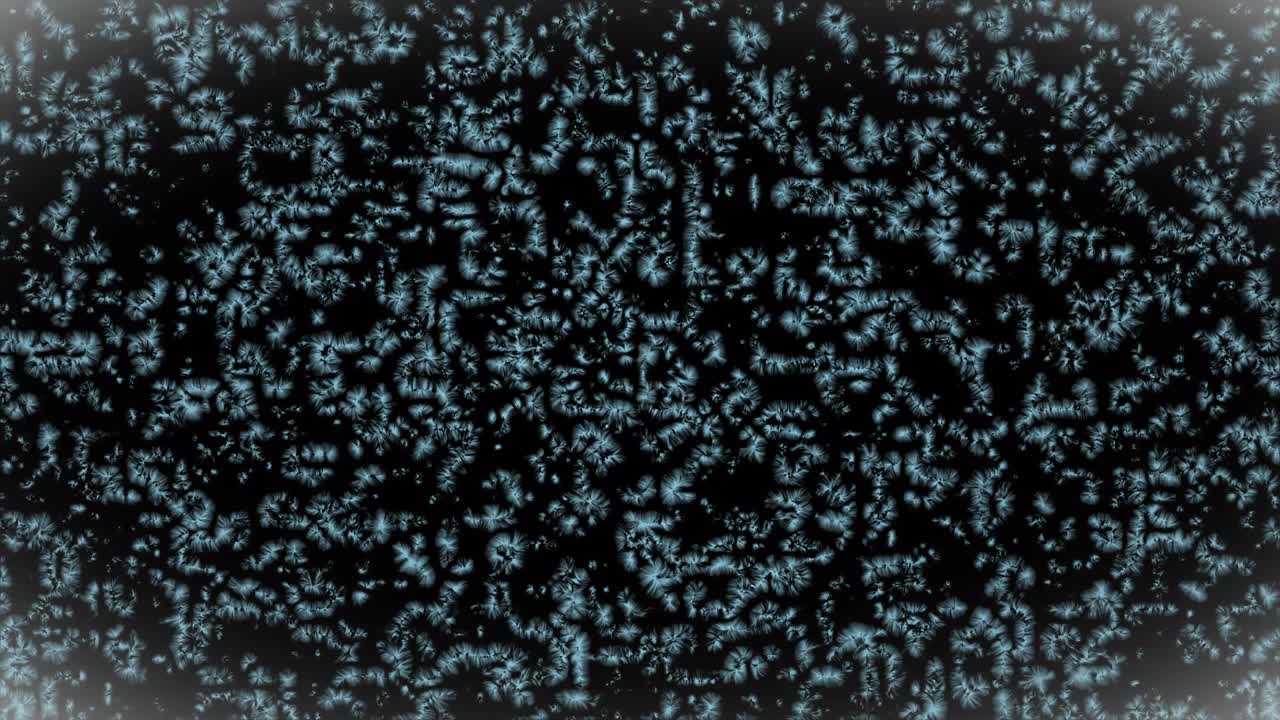 formación de hielo en la pantalla