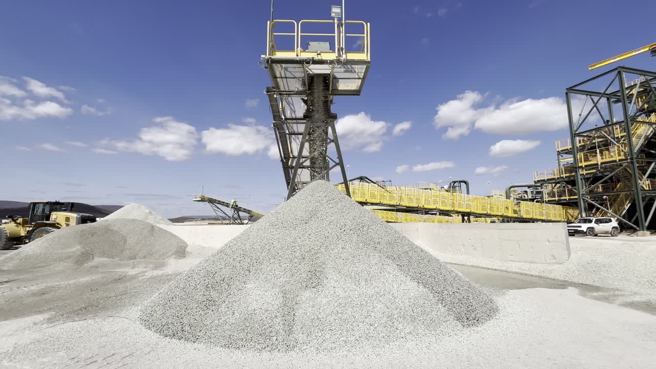 Lithium extraction and production plant