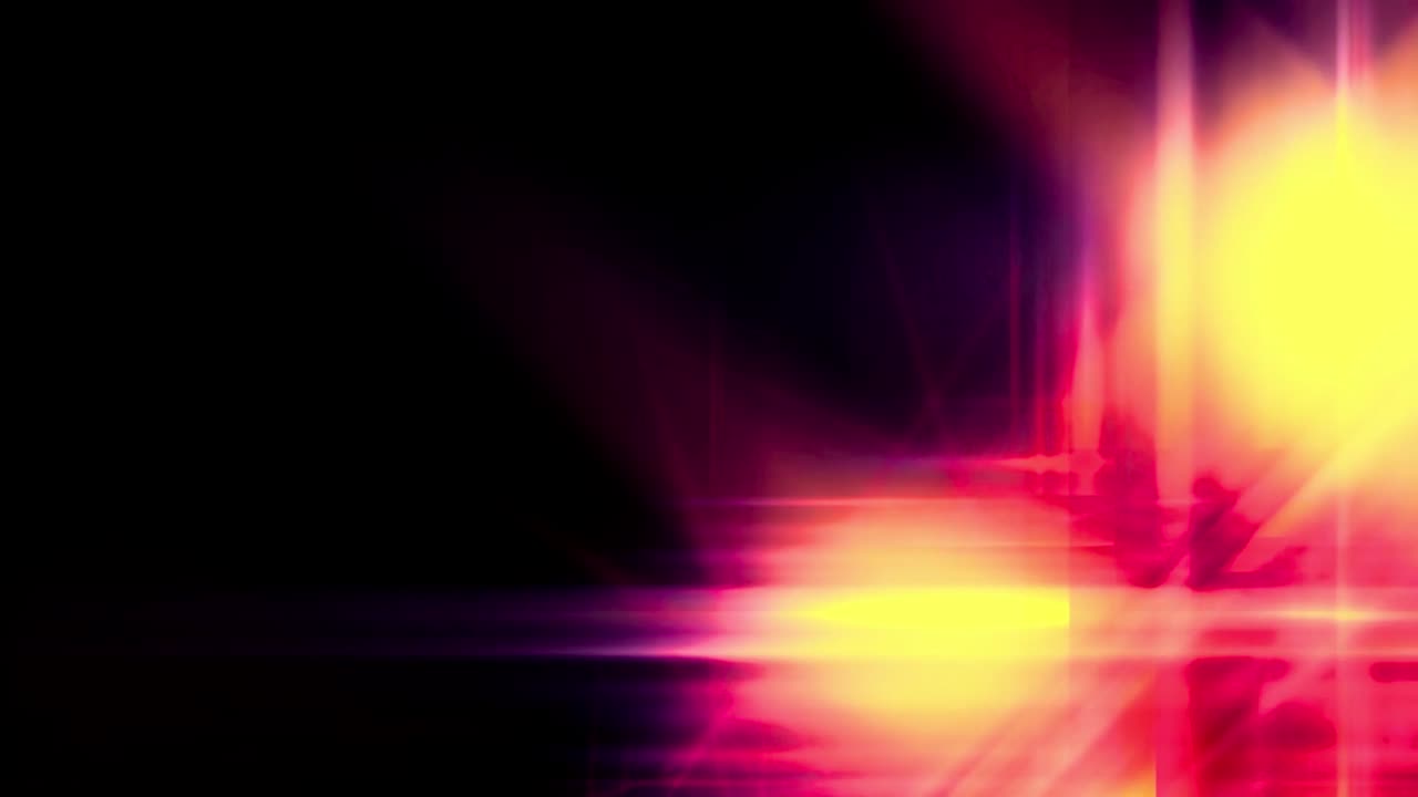 Sfondo astratto vibrante con fughe di luce e bagliori dell'obiettivo