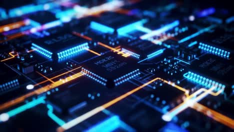 exploring the intricate designs of circuit boards: a journey through colorful connections, microchips, and high-tech innovations