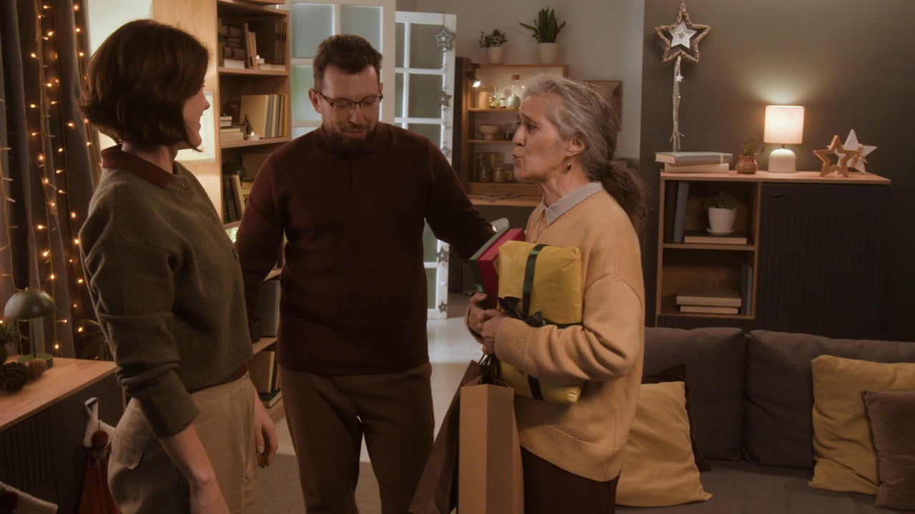 Family reunion on Christmas