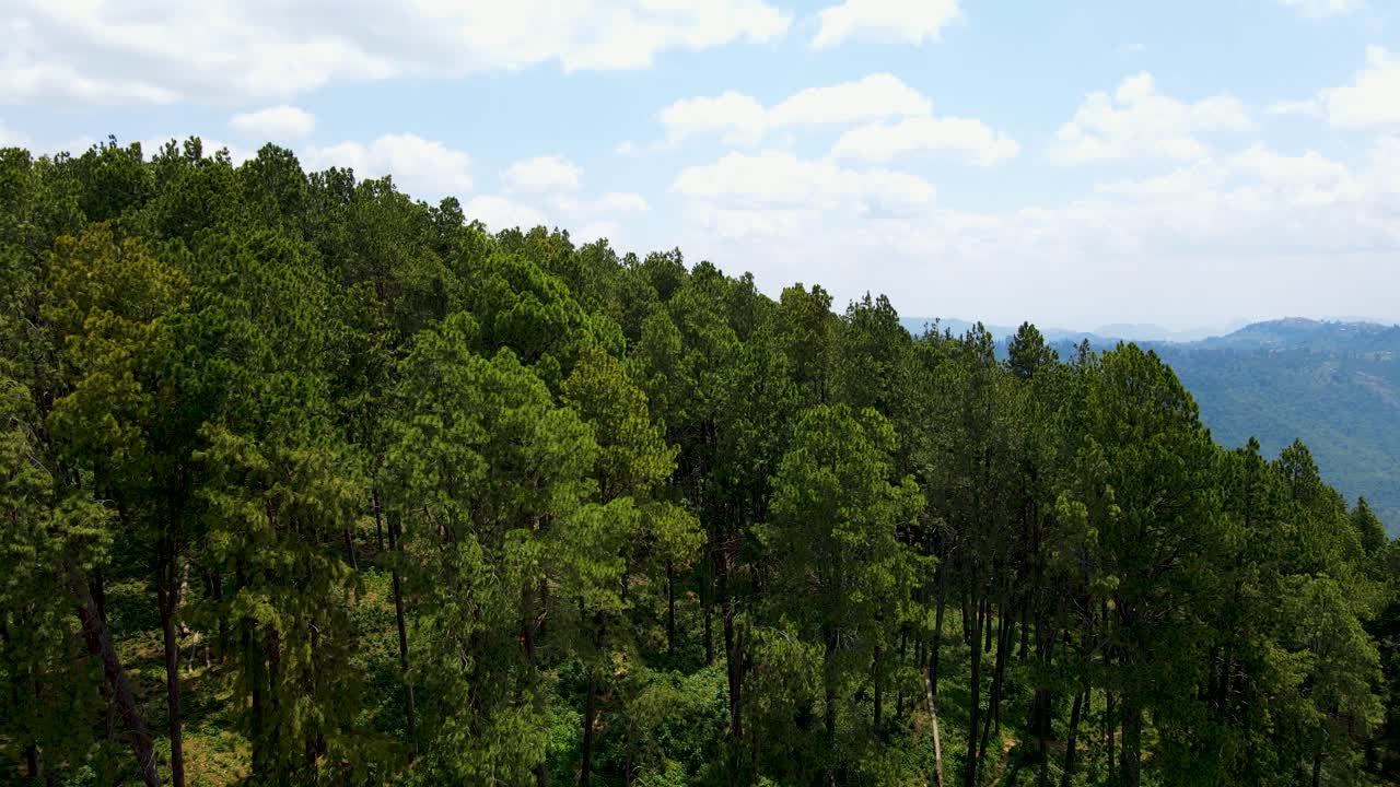 하늘 스케이프 드론 뷰