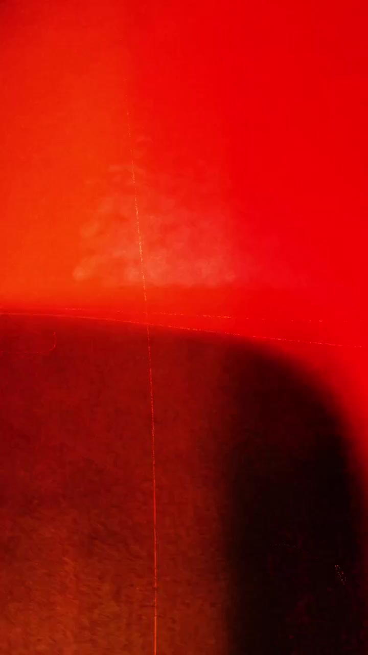Abstract Red Light Texture with Moving Shadow and Laser Lines