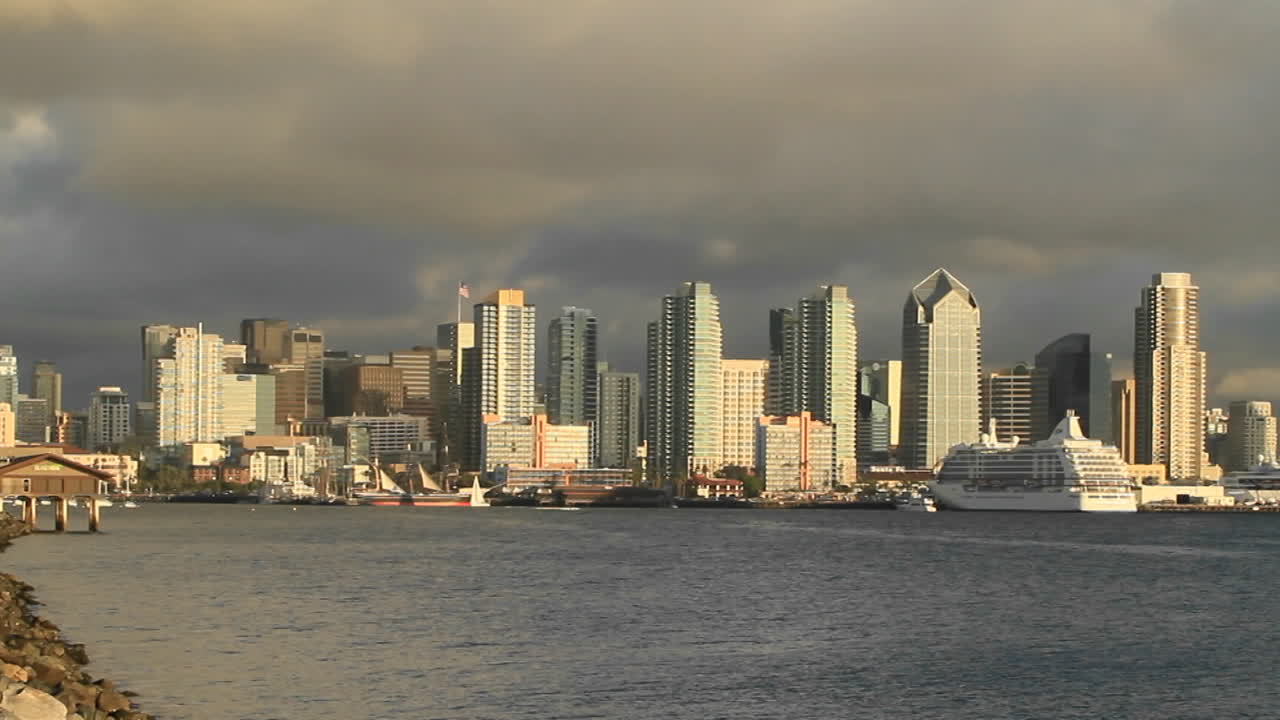 샌디에고 워터프론트의 전망