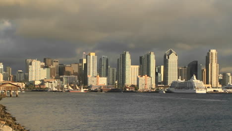 Blick-Auf-Die-Uferpromenade-Von-San-Diego