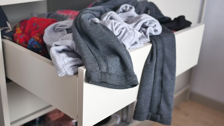 Messy Clothes Drawer