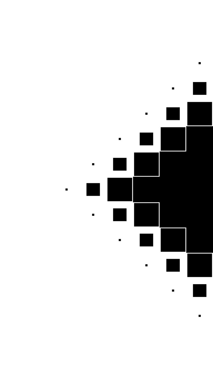 Abstract Geometric Animation of Expanding and Contracting Squares