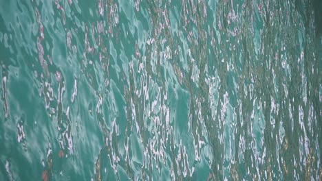 rippling turquoise water surface with light reflections