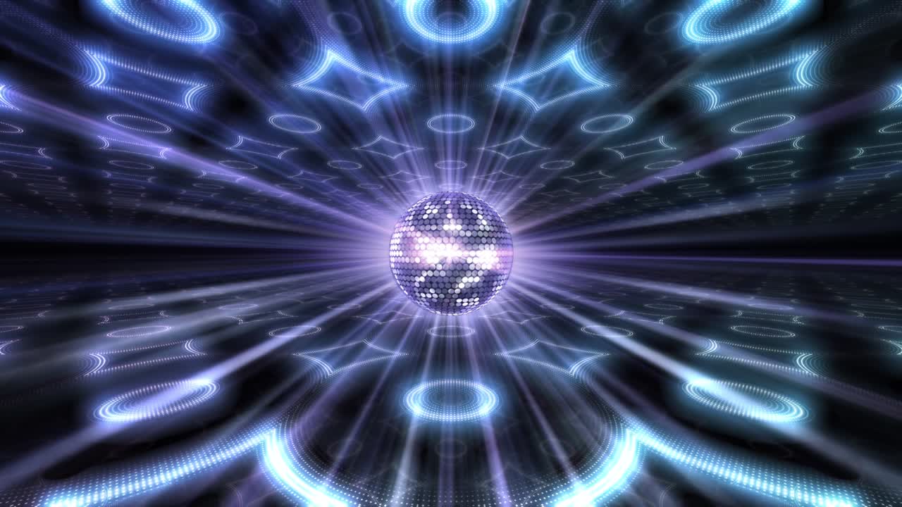 Mirror Ball Disco Lights Club Dance Party Glitter Sfondi