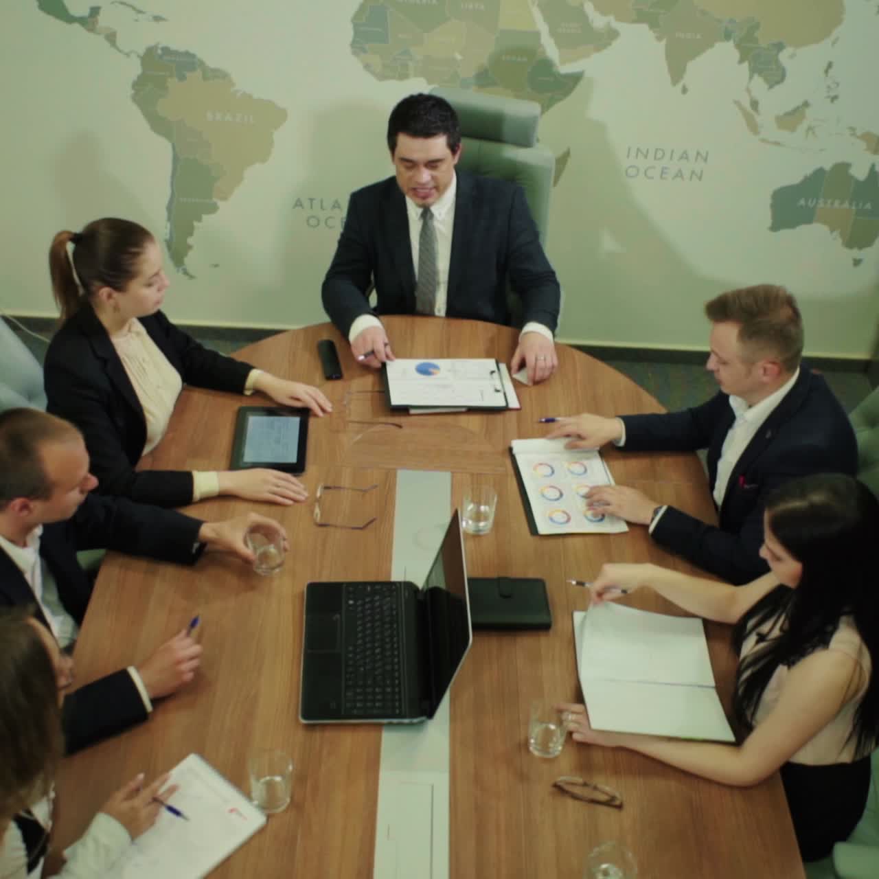 Business Team Mates Working Together