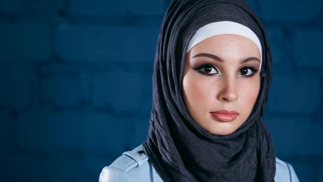 woman wearing a hijab