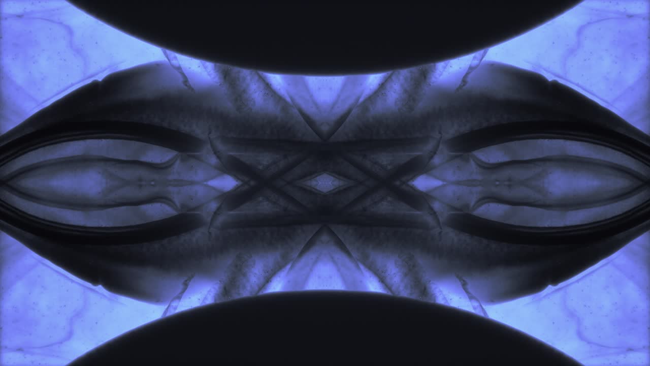 animación de fondo geométrica fractal abstracta