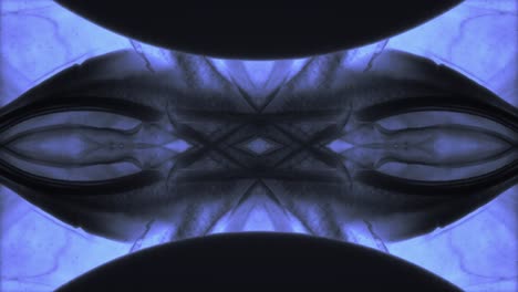 animación de fondo geométrica fractal abstracta