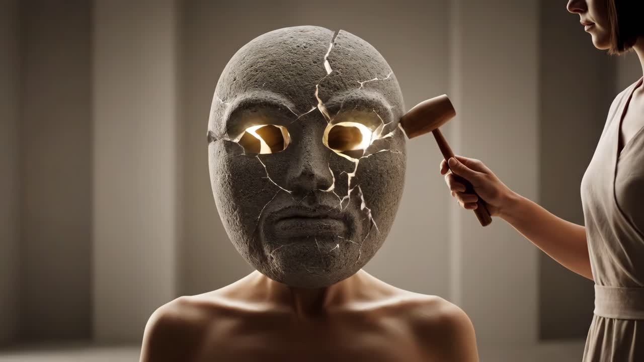 Stone Mask and Hammer Portrait