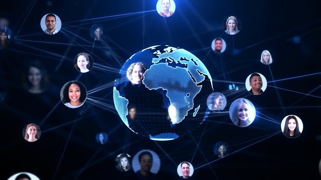 Global Social Network and Communication