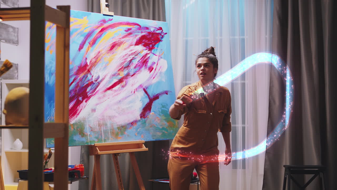 스드 리얼리티 (mixed reality) 를 사용하는 비전적인 예술가