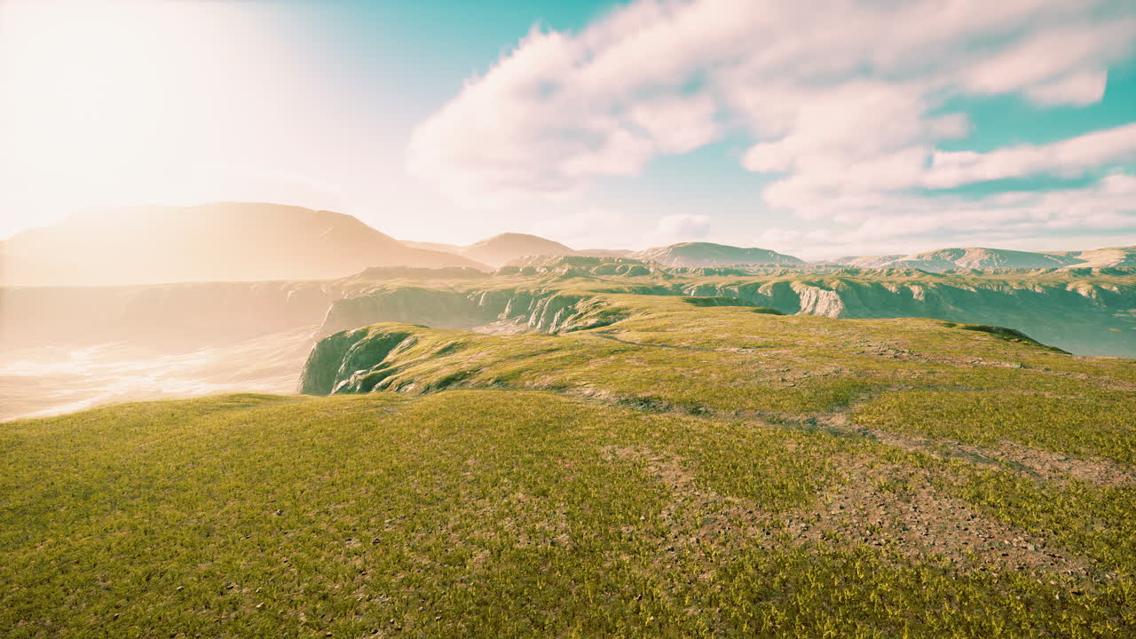 paisaje en las montañas y tierras altas de nepal