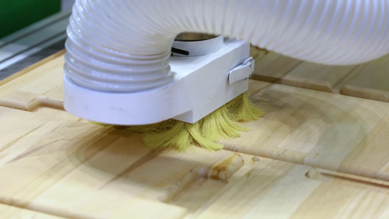 máquina de procesamiento de madera cnc, tecnología moderna en la industria.