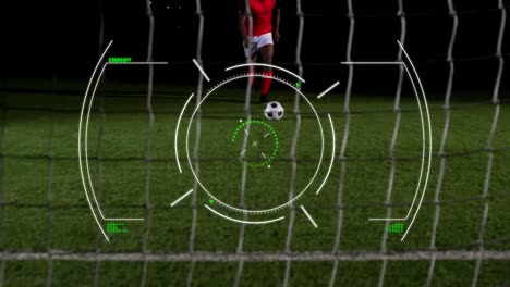 Turning-scope-scanning-with-soccer-player-running