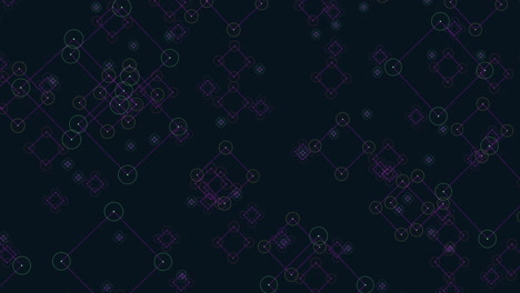 mesmerizing diamond grid pattern on black background