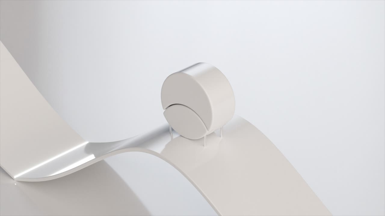 추상적인 백색 3d 디자인