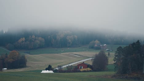 Una-Fina-Niebla-Cuelga-Sobre-El-Valle