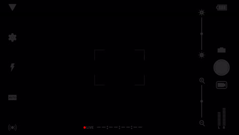 la cámara del teléfono está animada en vivo. 1080p - 30 fps - canal alfa (9)