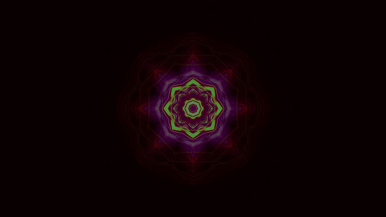 líneas geométricas vj bucle de movimiento