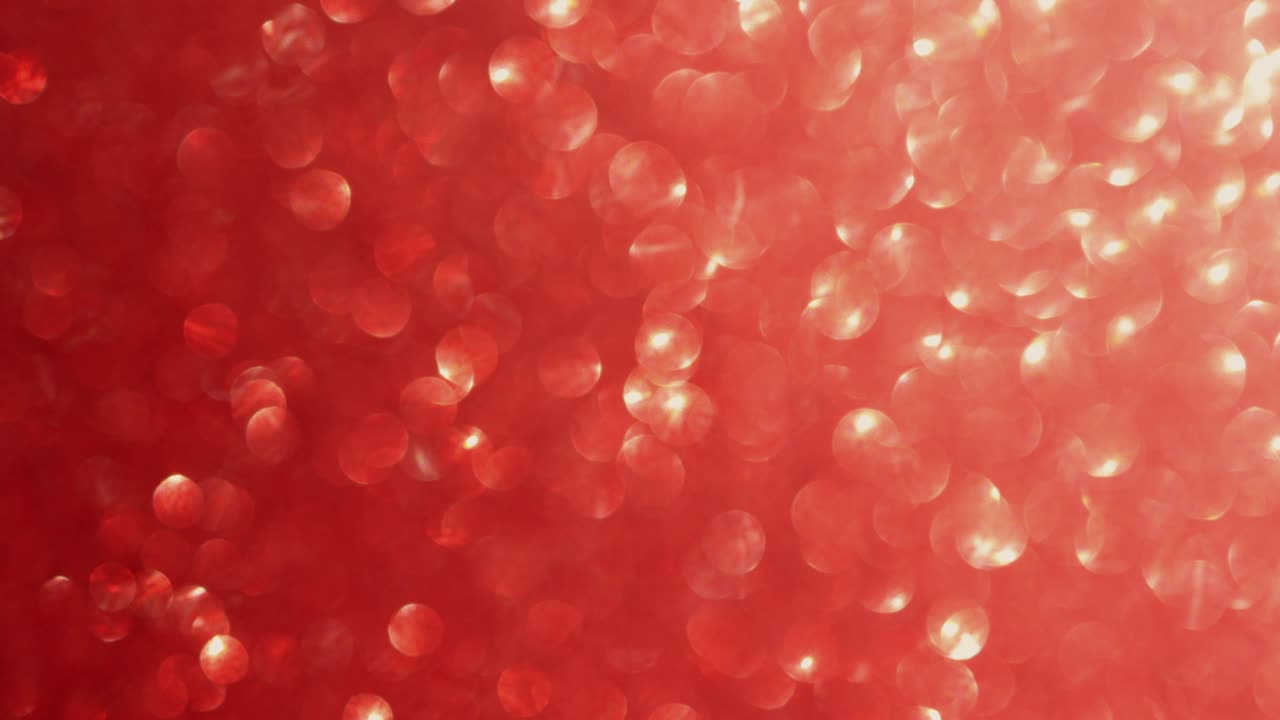 움직이는 빨간색 디포커스 보케 조명 배경 크리스마스, 발렌타인 데이 컨셉