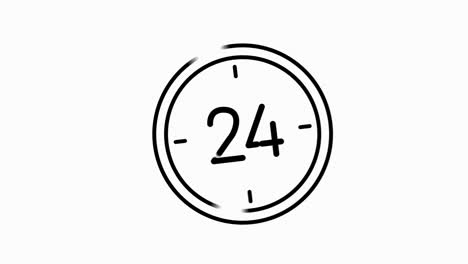 simple of time related motion gray line icon. contains such icons as timer, speed, alarm, restore, time management, calendar and more. motion graphic.