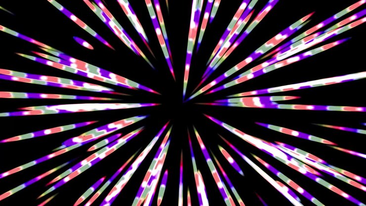 Ray beam light sun graphic loop vj