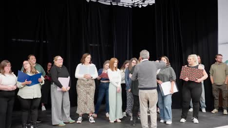 amateur drama group, artistic direction, stage show, community teamwork