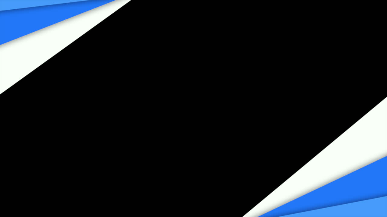 모션 추상적 인 기하학적 파란색과 흰색 모양 복고풍 배경