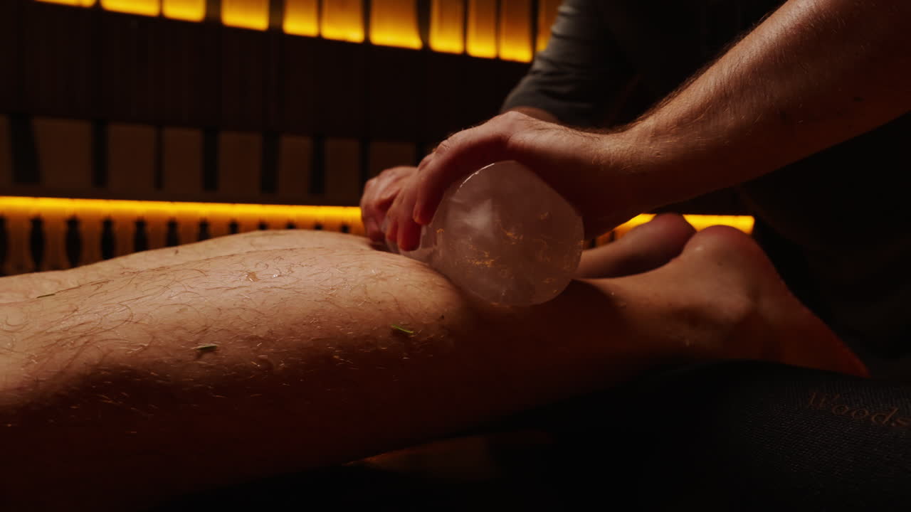 Ice Crystal Leg Massage
