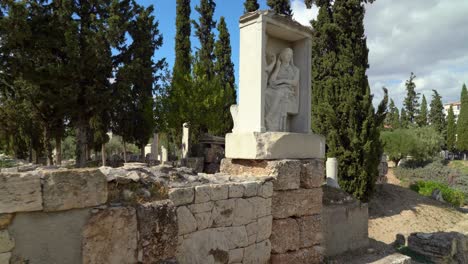 puertas sagradas en kerameikos en atenas