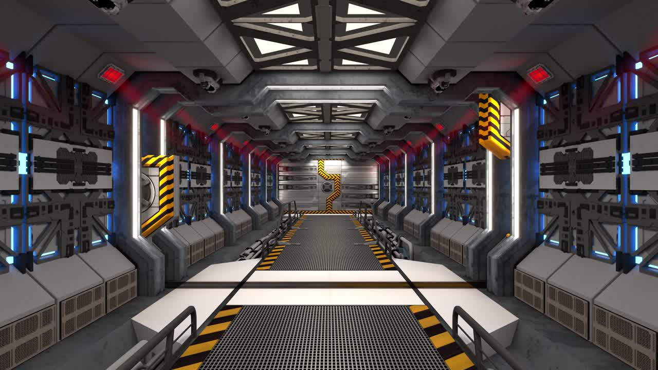 Spaceship Corridor Loop