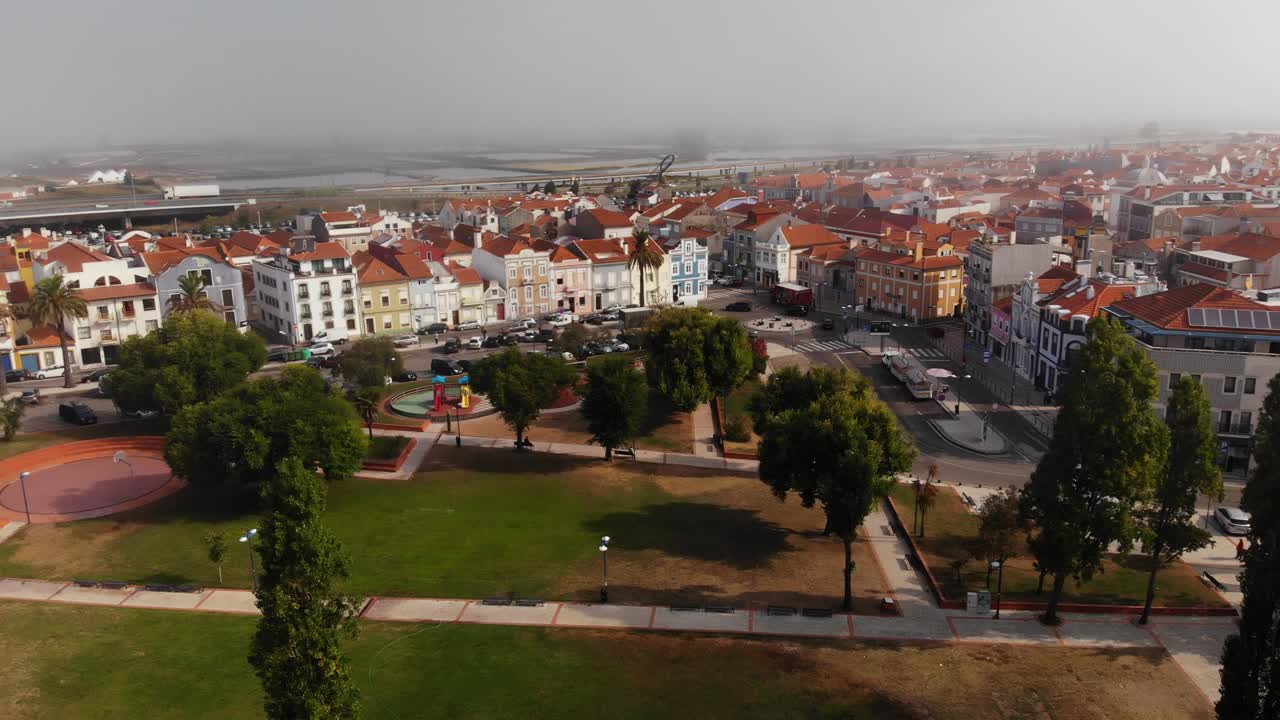 Canal central de Aveiro e area circostante, Portogallo