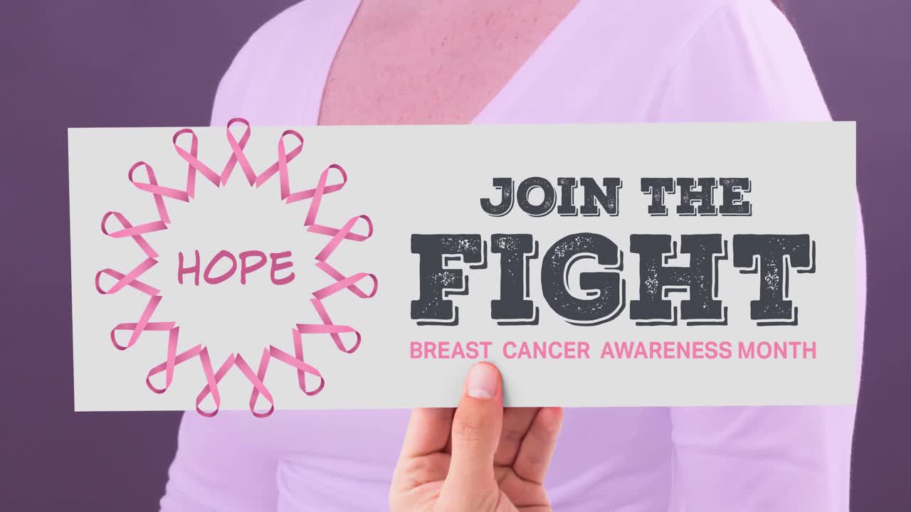 백인 여성에 대한 유방암 인식 텍스트의 애니메이션