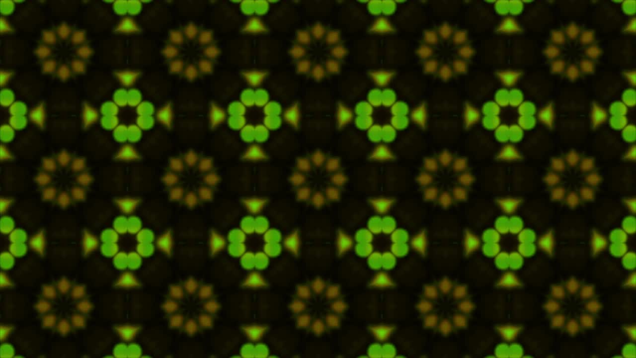 Abstract kaleidoscope motion background, loop-able background