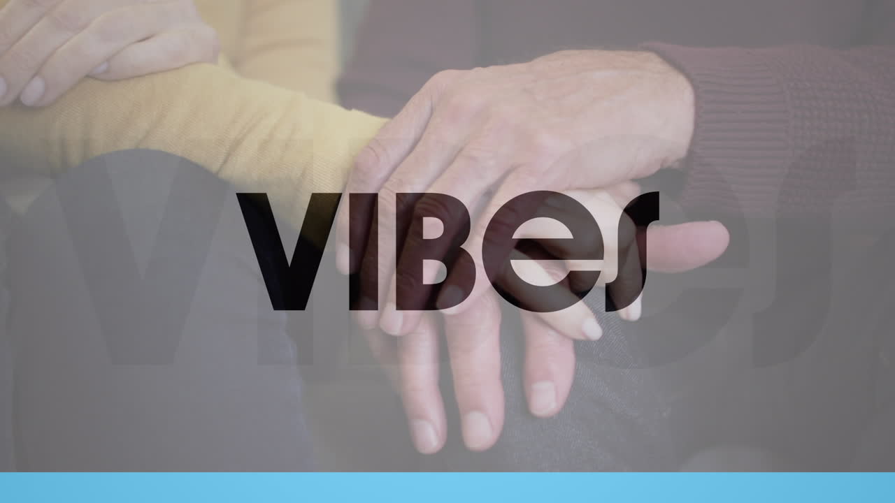 animación de vibraciones texto sobre pareja de alto nivel