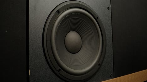 close-up of a loudspeaker