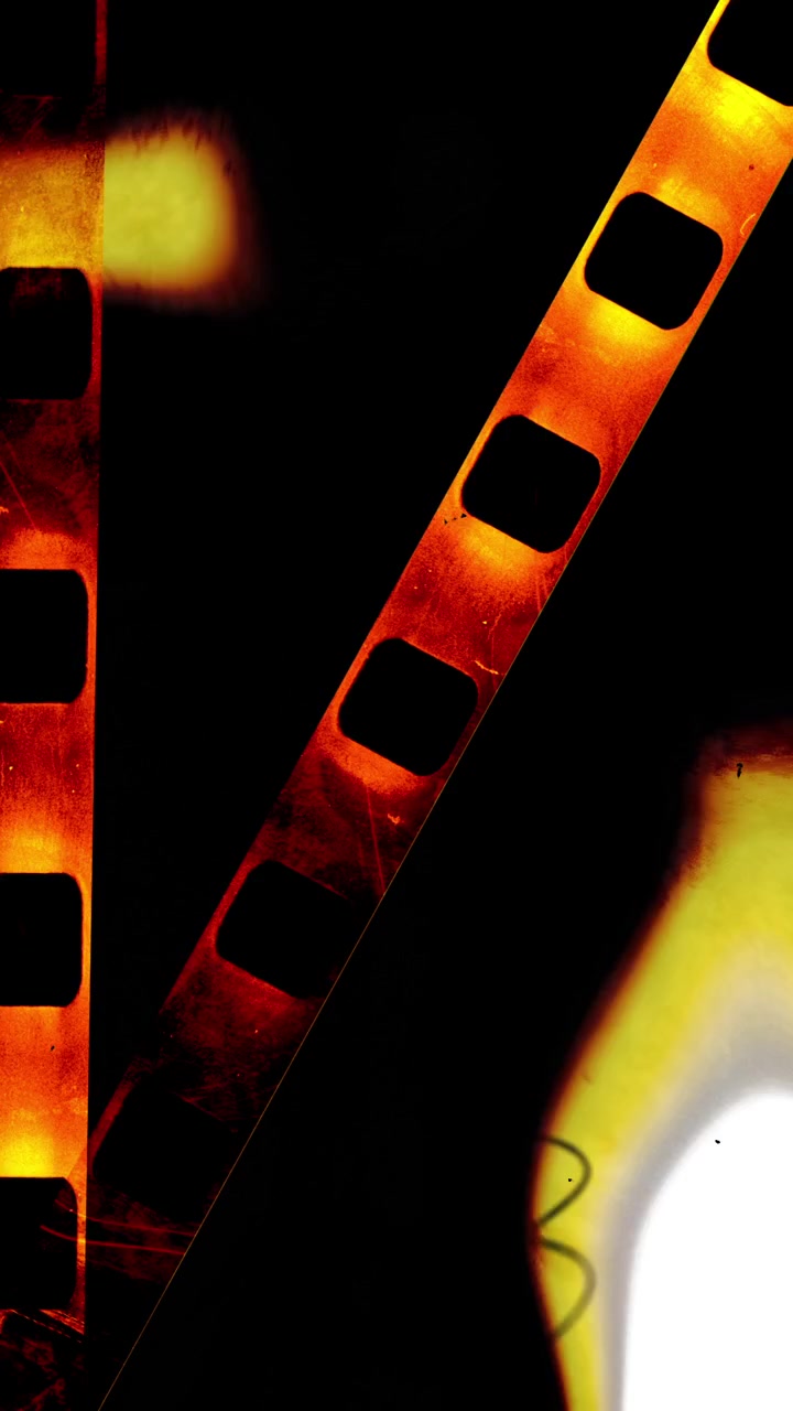 Abstrakte Filmbrand- und Lichtleck-Overlay-Effekte