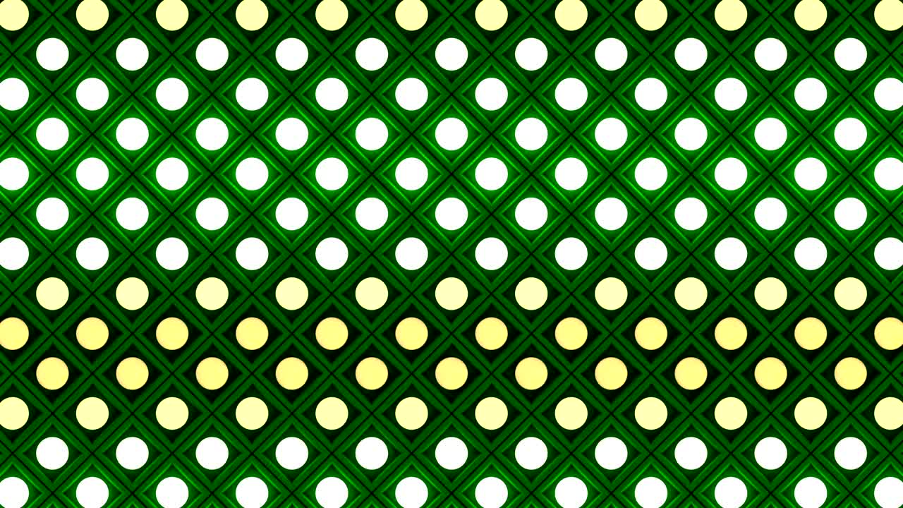 박이는 불빛, 벽 전구, 로 패턴, 정적 플래시, 무대, 초록색 배경, vj 루프