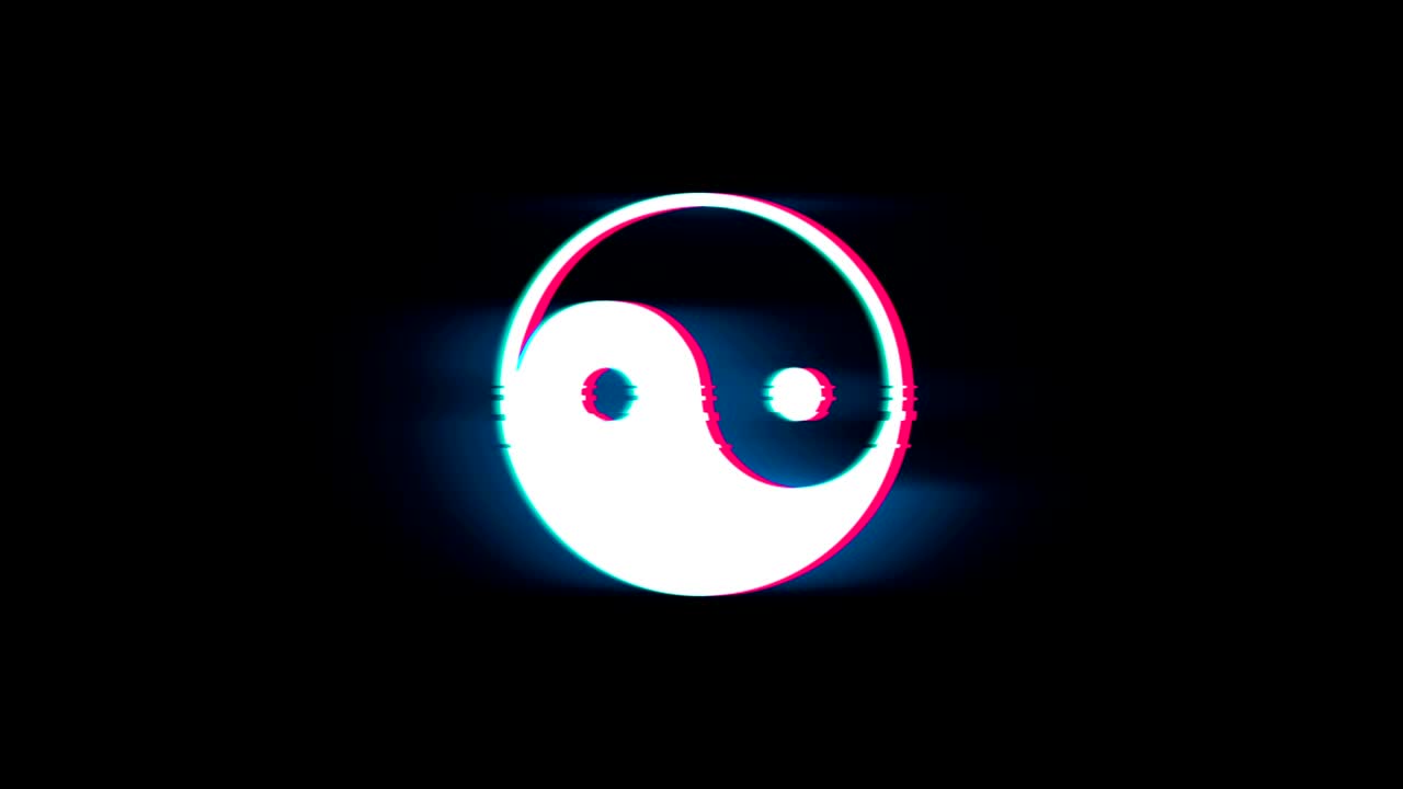 Animazione del simbolo Yin e Yang